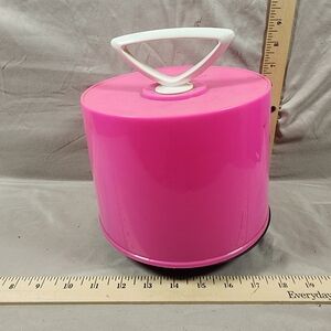 Retro 1960s Pink Disc A Go 35 Record Travel Case Storage